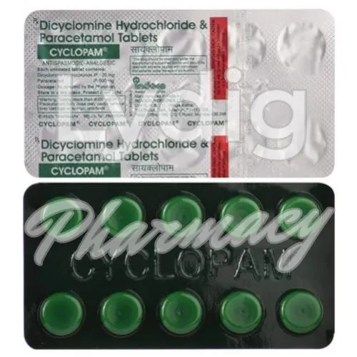 dicyclomine + paracetamol without prescription