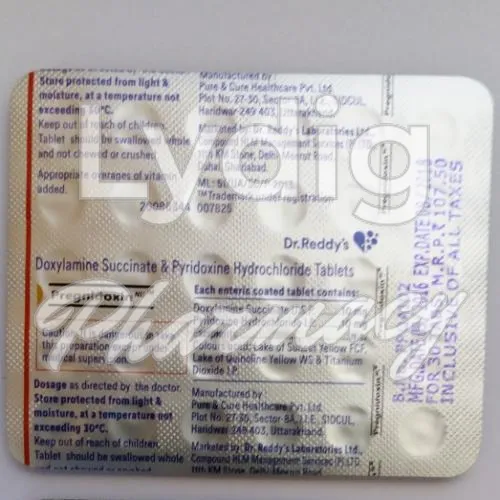 pyridoxine and doxylamine without prescription