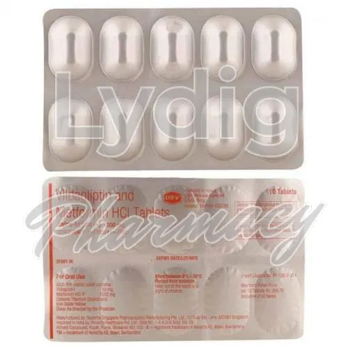 vidagliptin + metformin without prescription